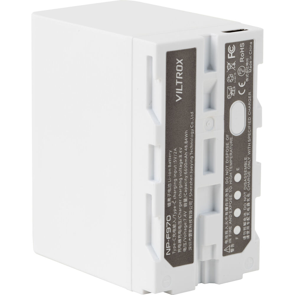 Batería Viltrox NP-F970 - 6600mAh