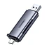 Lector de Memoria 2 en 1 UGREEN USB-C / USB-A - SD & Micro SD