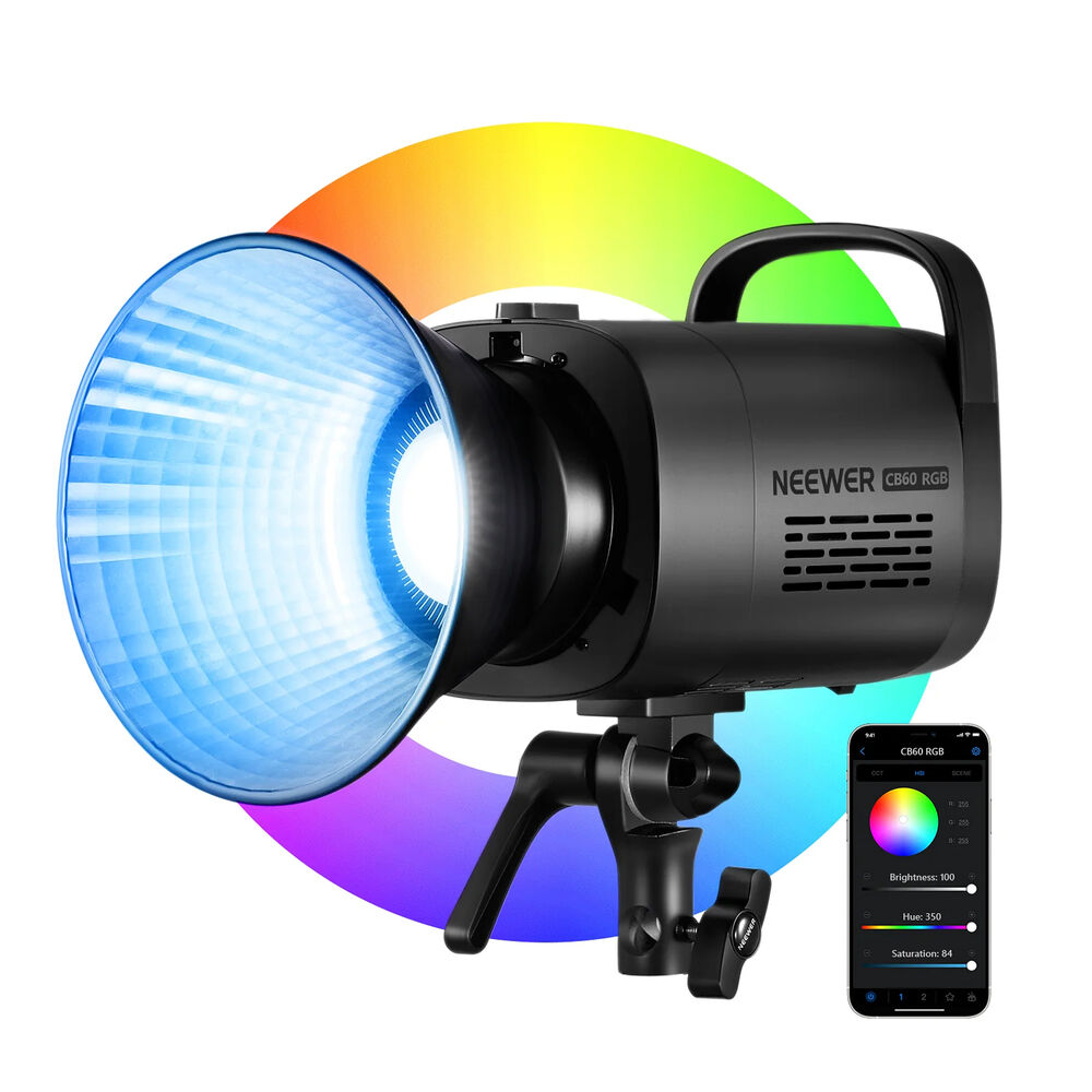 Cañón LED Neewer CB60 RGB