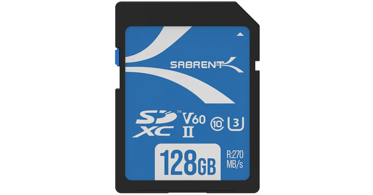 Tarjeta de Memoria SD Sabrent Rocket 128GB UHS-II V60