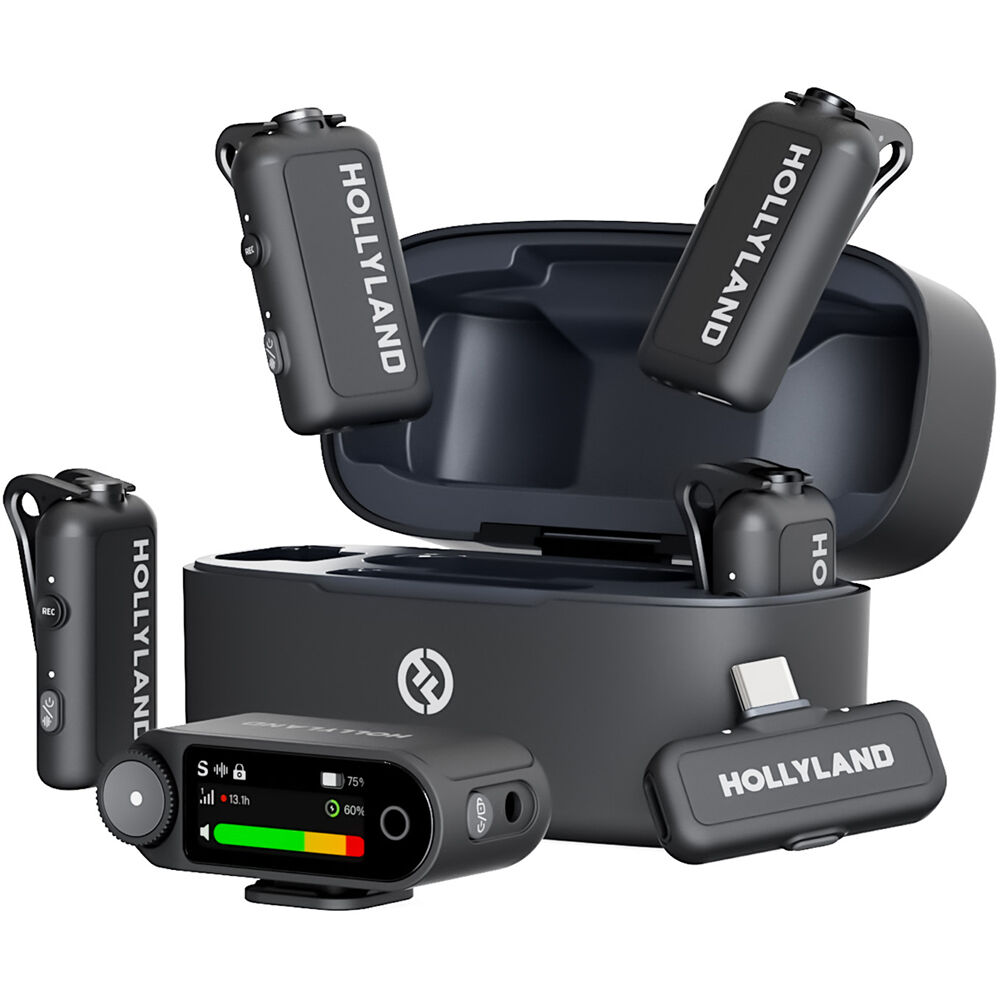 Micrófono Inalámbrico Hollyland LARK MAX 2 - Quad Combo
