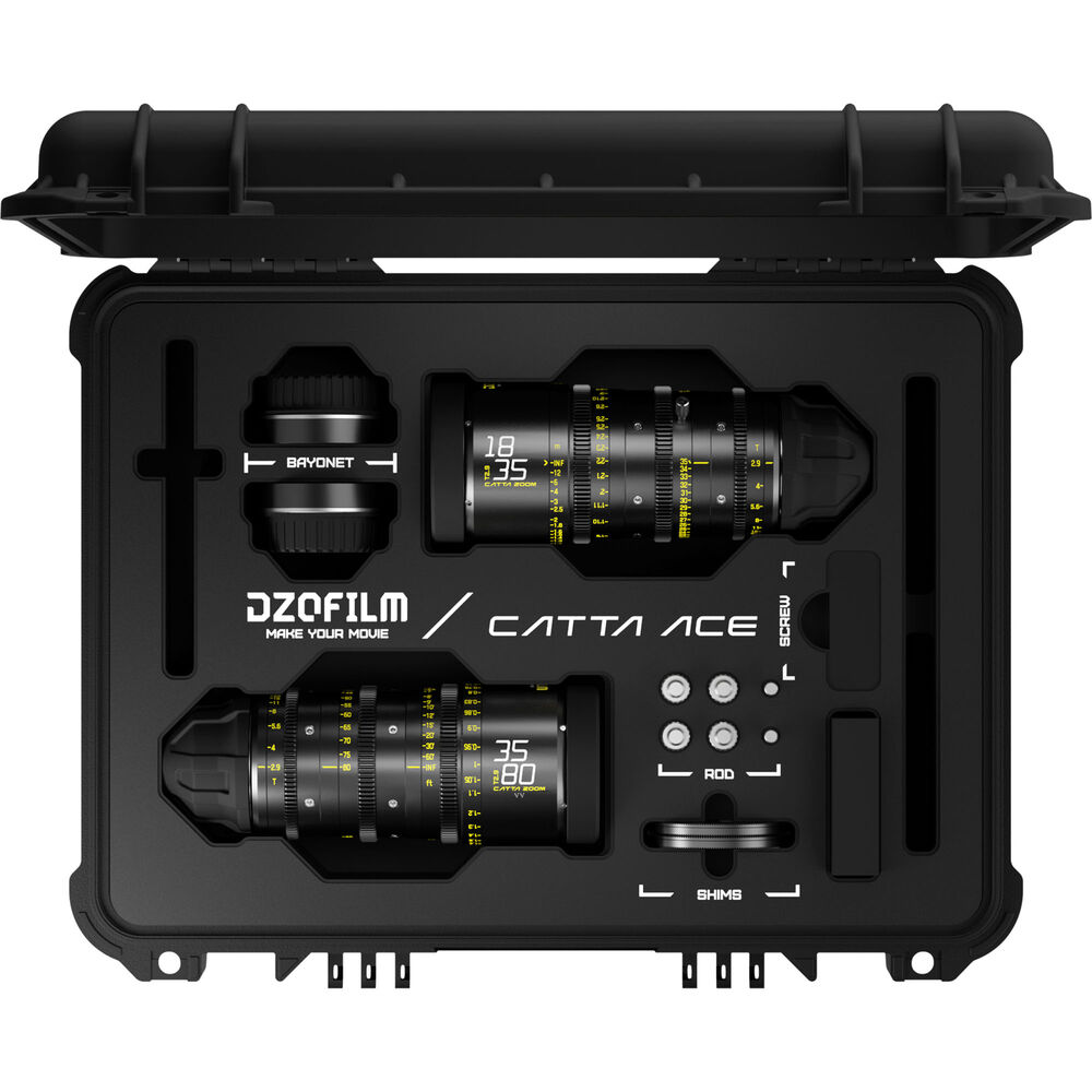 Kit Lentes de Cine DZOFilm Catta Ace FF 18-35 & 35-80