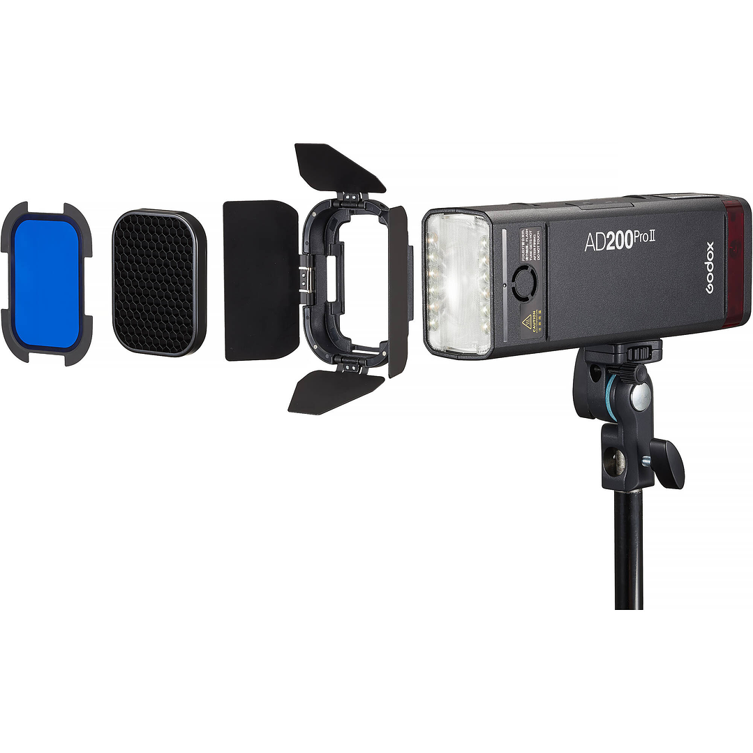Kit Godox Barndoor - para AD200Pro II 1