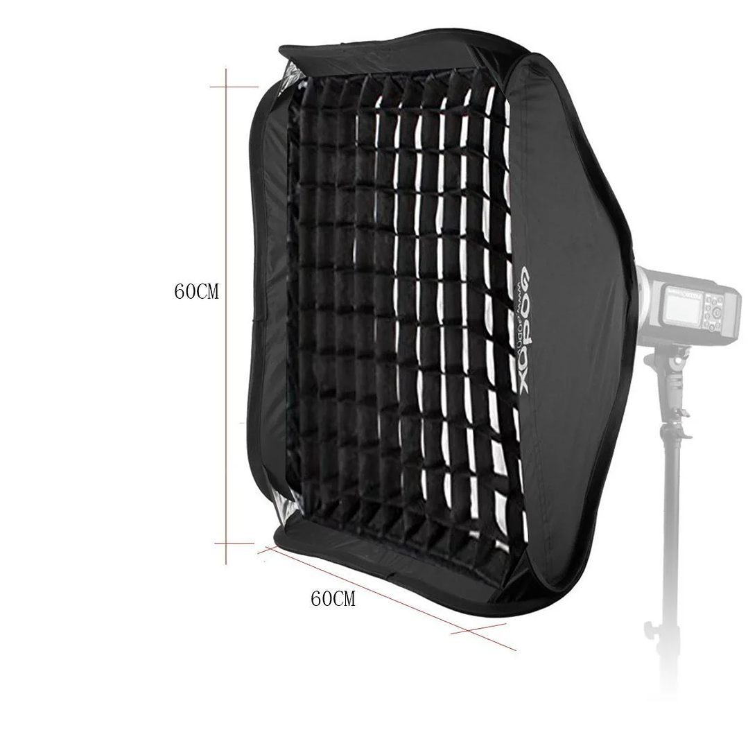 Softbox Godox con Grilla 60x60cm - Montura Bowens 1