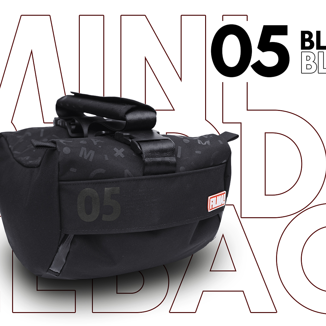 Saddle Bag Filma Mini 05 - Black on Black 1