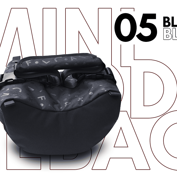 Saddle Bag Filma Mini 05 - Black on Black 2