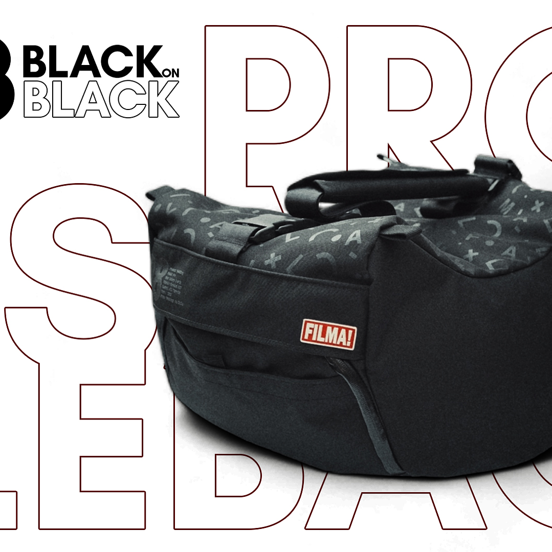 Saddle Bag Filma Pro 08 - Black on Black 1