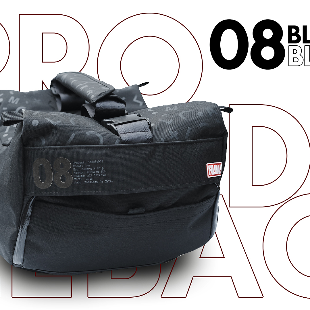 Saddle Bag Filma Pro 08 - Black on Black 2
