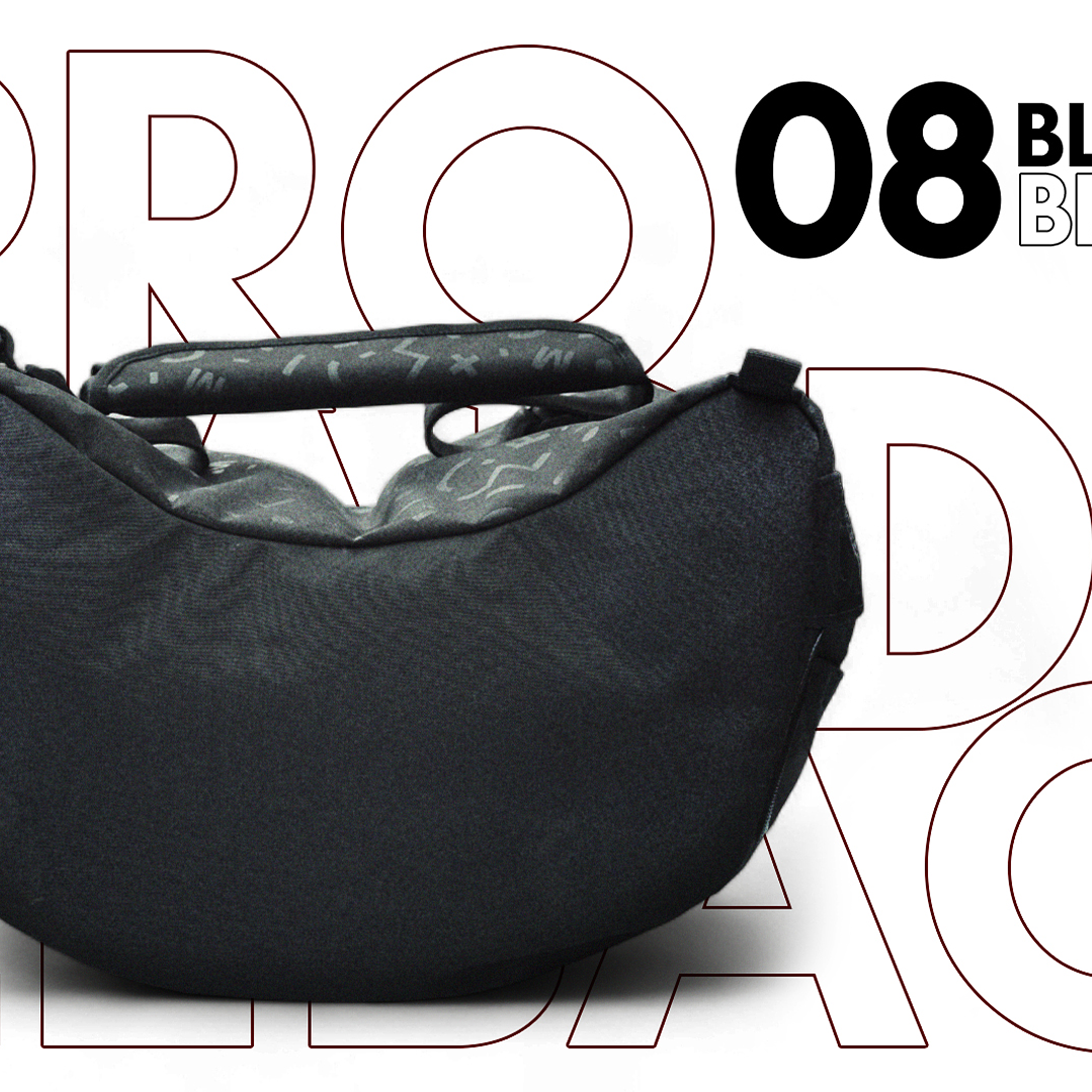 Saddle Bag Filma Pro 08 - Black on Black 3