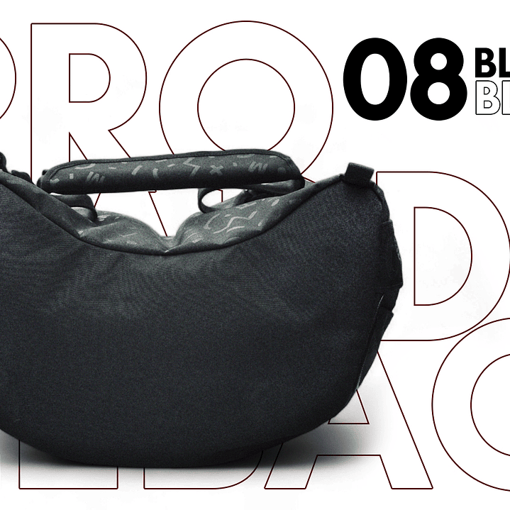 Saddle Bag Filma Pro 08 - Black on Black 3