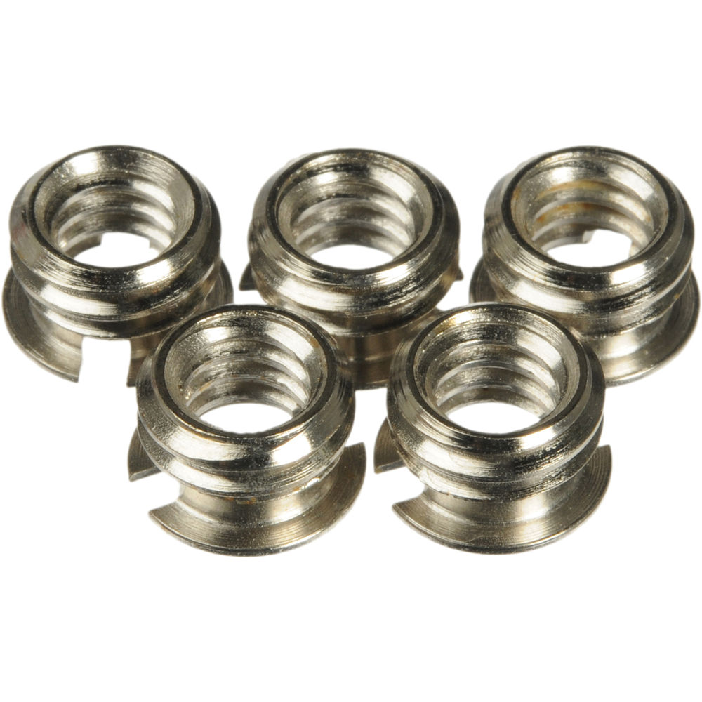 Adaptadores de Reduccion Manfrotto 148KN - 3/8" a 1/4" (5 unidades)