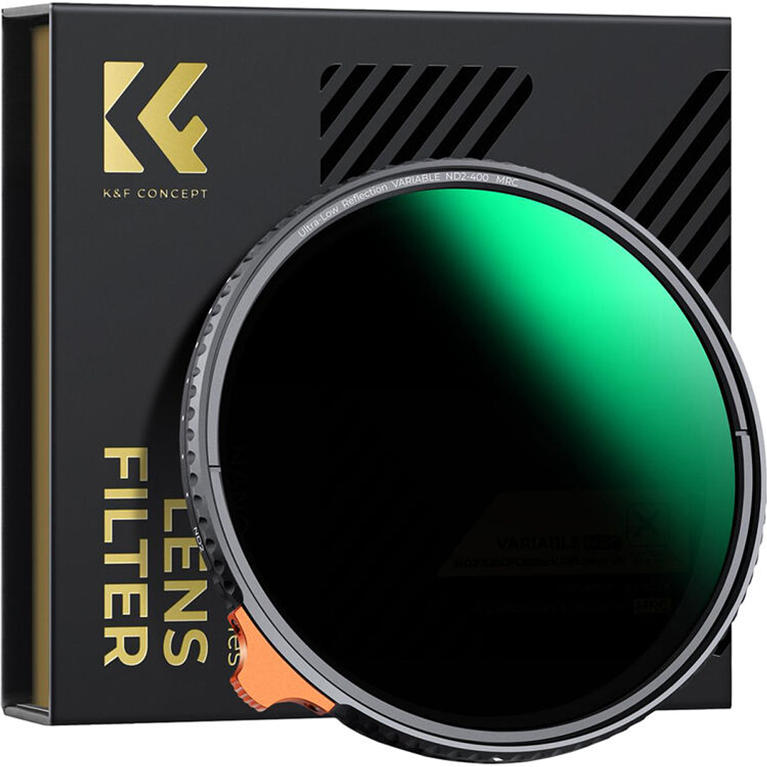 Filtro VND K&F Concept Nano-X ND2-ND400 - 67mm 1
