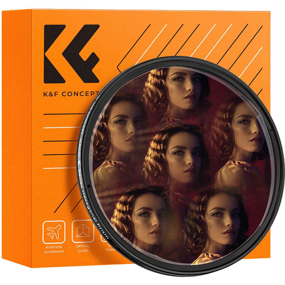 Filtro Prisma Kaleidoscope Hexagonal K&F Concept Nano-B - 67mm 1