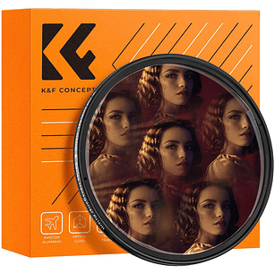 Filtro Prisma Kaleidoscope Hexagonal K&F Concept Nano-B - 82mm