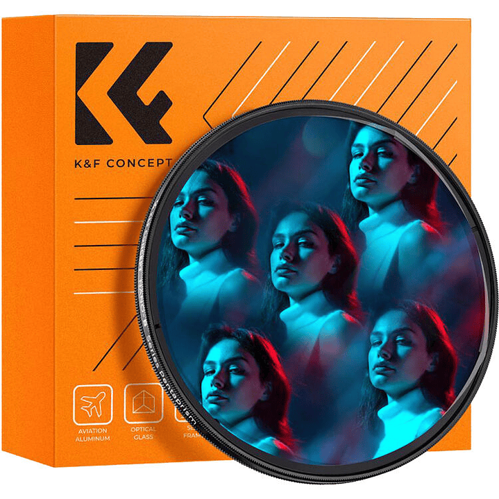 Filtro Prisma Kaleidoscope Pentagonal K&F Concept Nano-B - 82mm 1