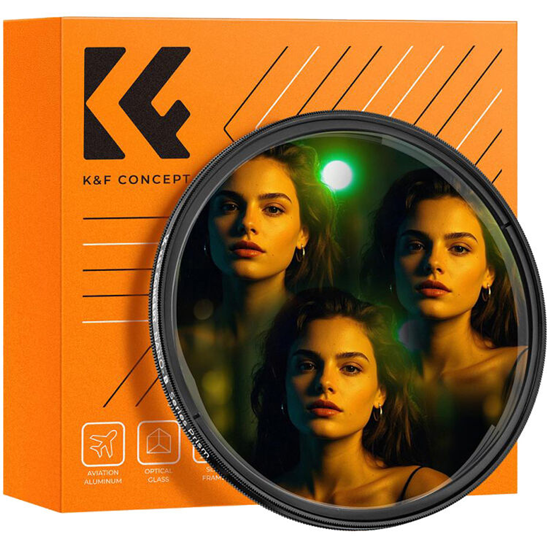 Filtro Prisma Kaleidoscope Triangular K&F Concept Nano-B - 82mm 1