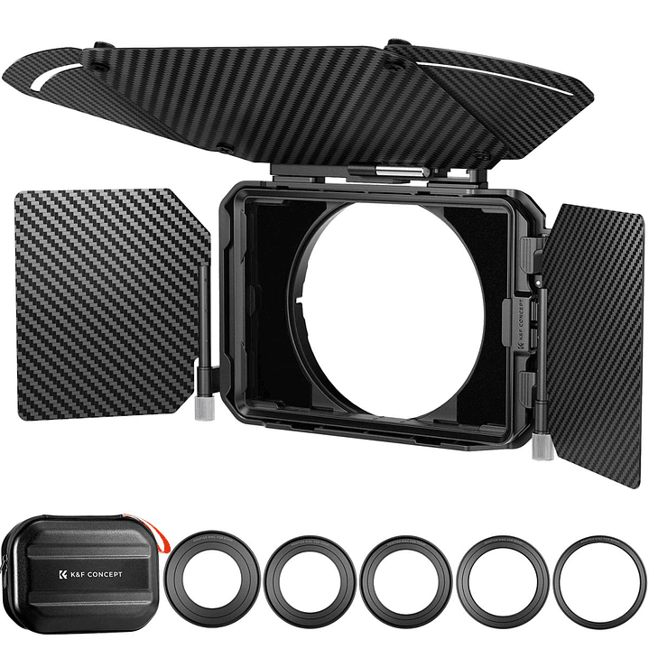 Kit Matte Box K&F Concept con Adaptadores 1