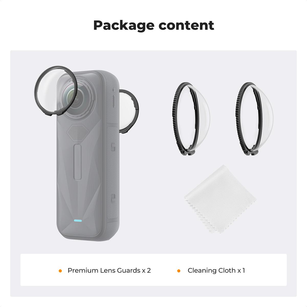 Protectores de Lentes K&F Concept para Insta360 X5 2