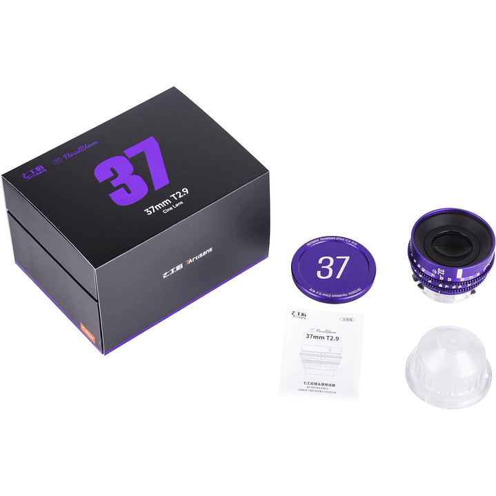 Lente 7Artisans Floral Bloom 37mm T2.9 - Montura PL 8