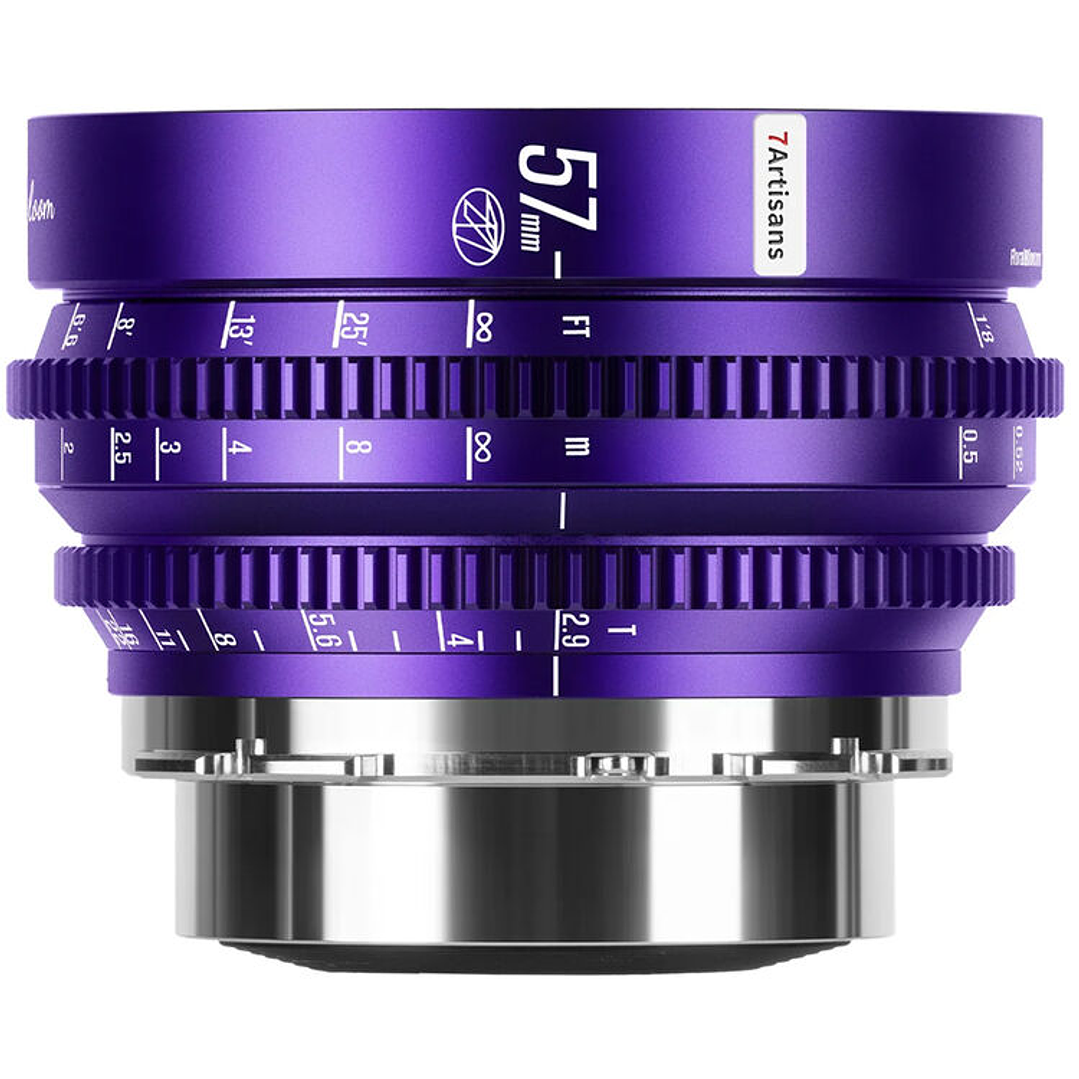 Lente 7Artisans Floral Bloom 57mm T2.9 - Montura PL 1