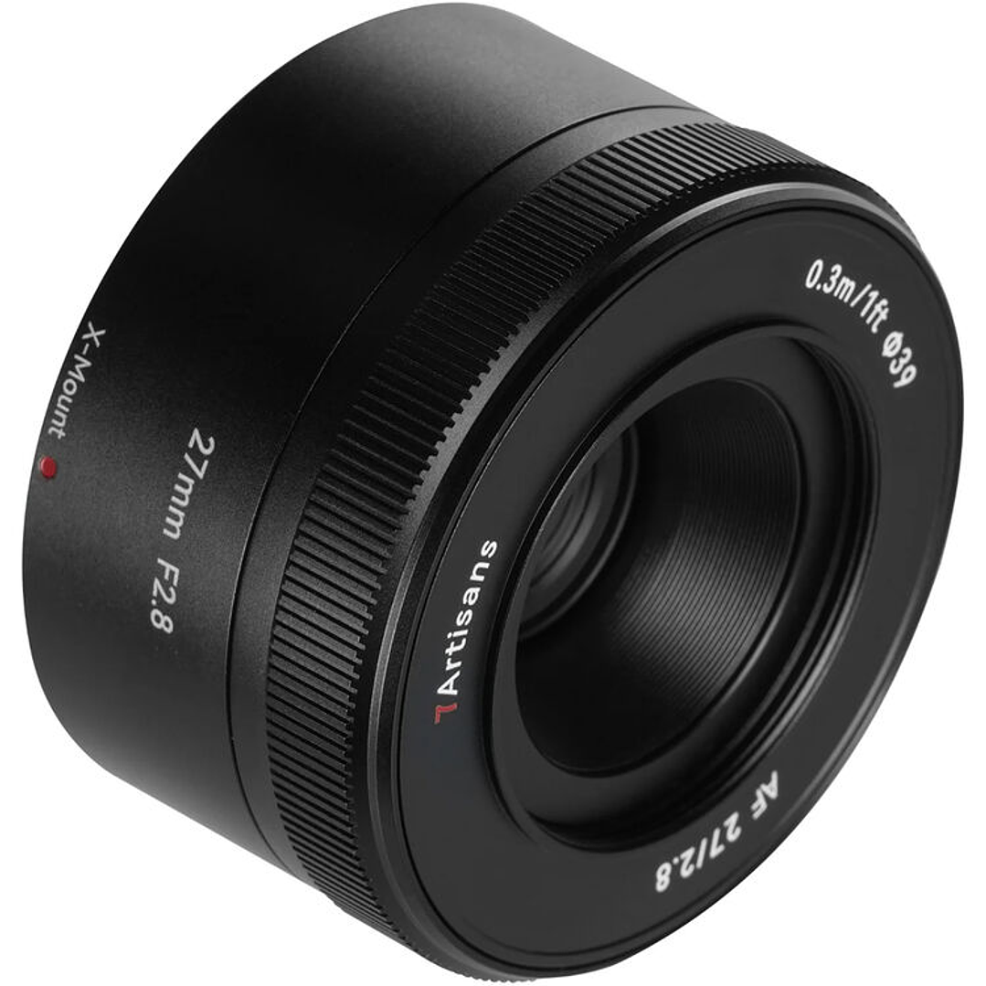Lente 7Artisans 27mm f/2.8 AF - Fuji X 3