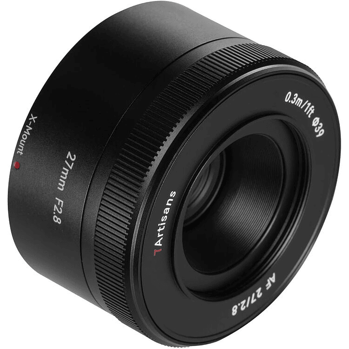 Lente 7Artisans 27mm f/2.8 AF - Fuji X 3