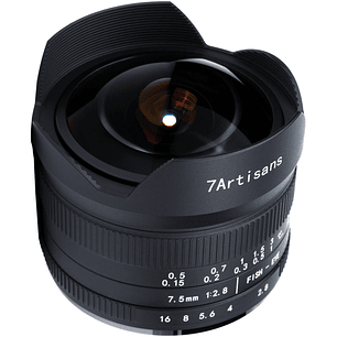 Lente 7Artisans 7.5mm f/2.8 II Fisheye MF - Sony E