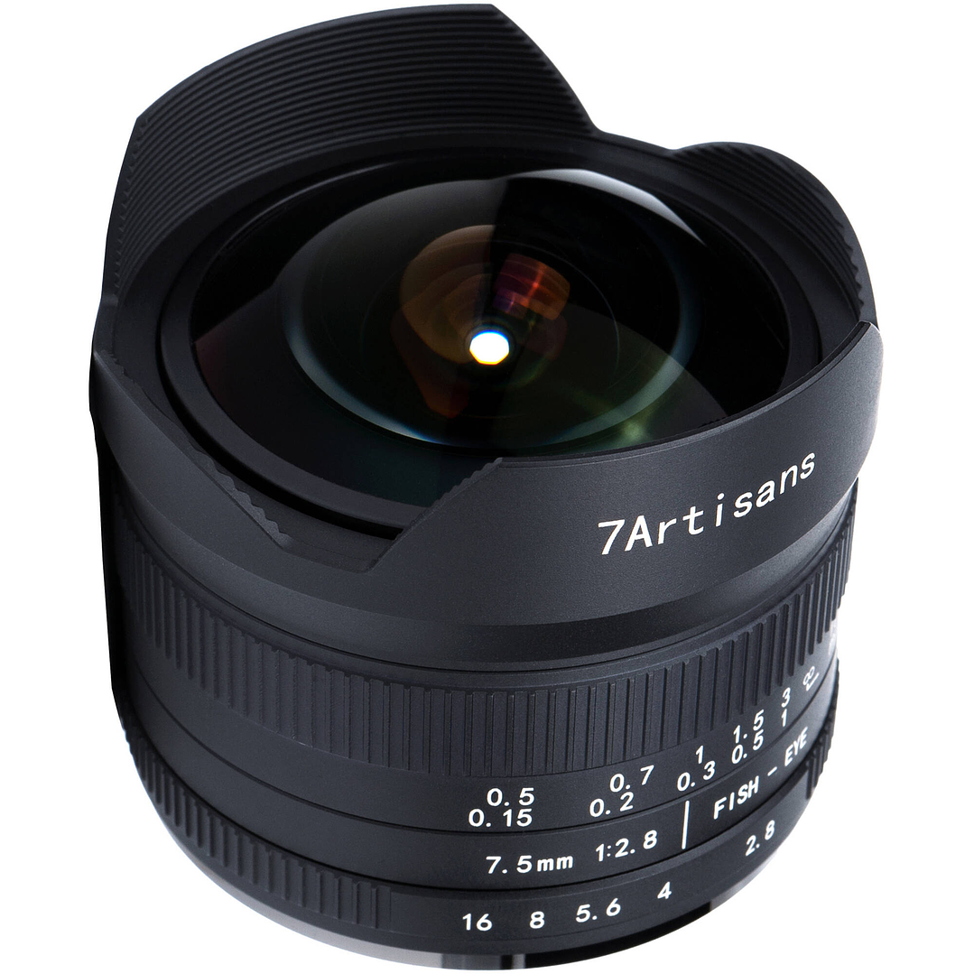 Lente 7Artisans 7.5mm f/2.8 II Fisheye MF - Sony E 1