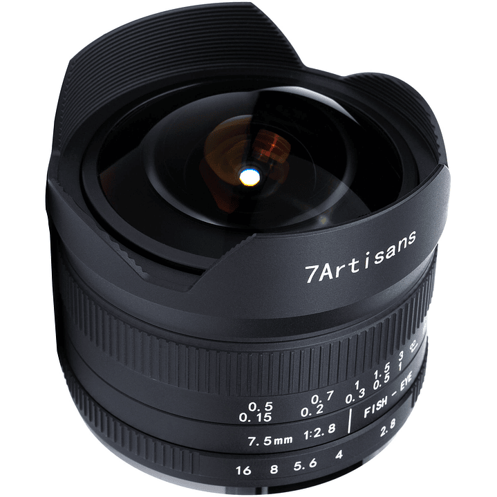 Lente 7Artisans 7.5mm f/2.8 II Fisheye MF - Sony E 1