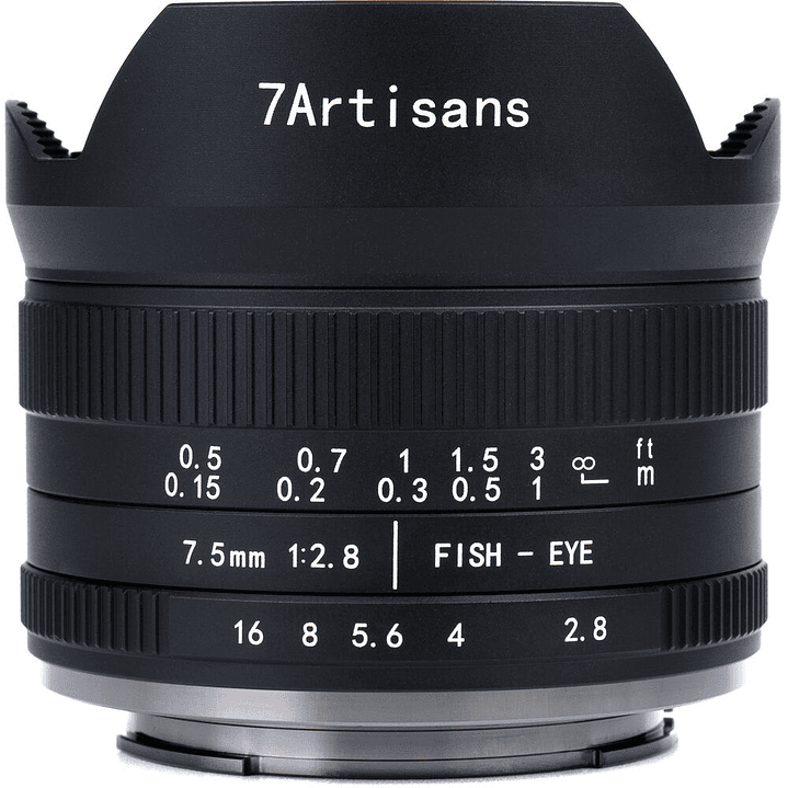 Lente 7Artisans 7.5mm f/2.8 II Fisheye MF - Sony E 4