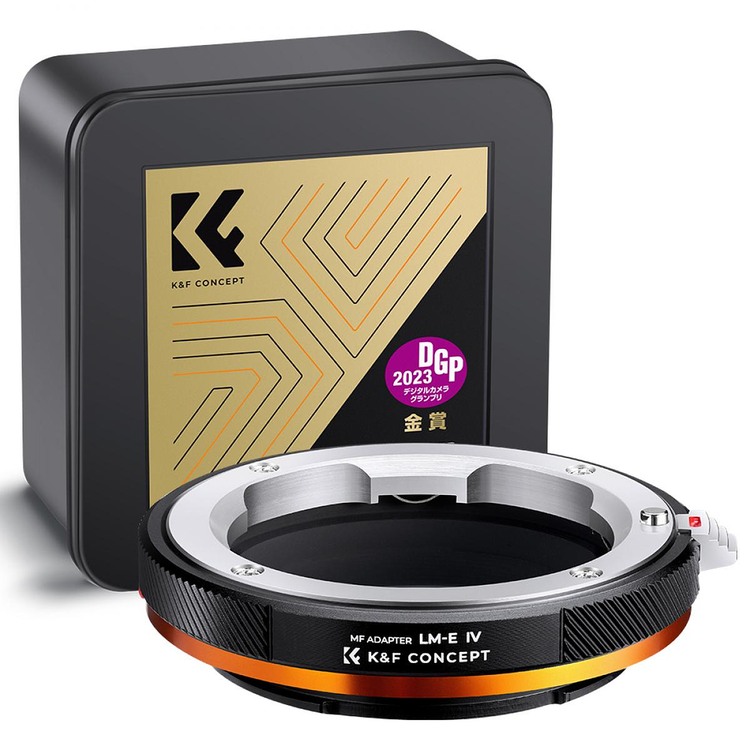 Adaptador de Montura K&F Concept FIT ART L/M-E - Leica M a Sony E 3