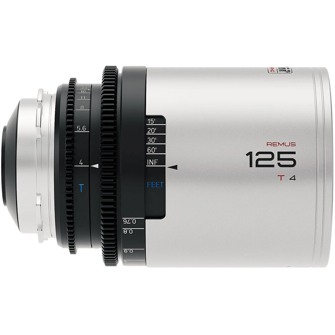 Lente BLAZAR Remus 125mm T4 Anamórfico 1.5x - Montura PL 5