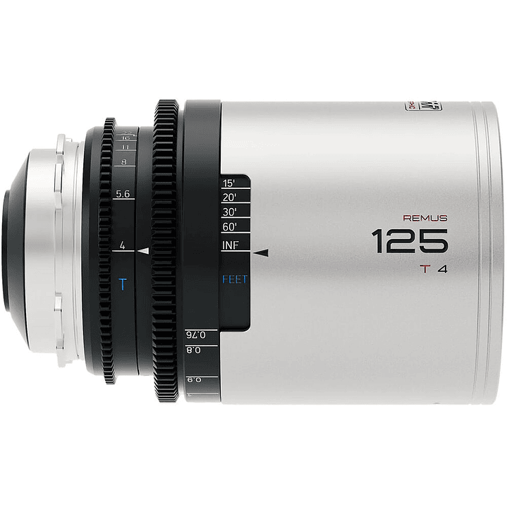 Lente BLAZAR Remus 125mm T4 Anamórfico 1.5x - Montura PL 5
