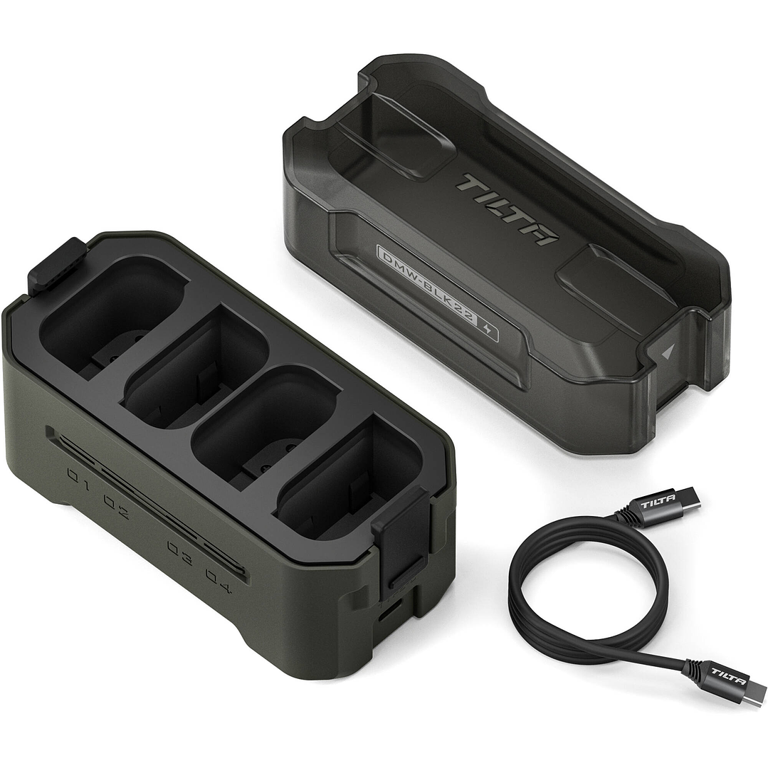 Estación de Carga Portátil Tilta para Baterías DMW-BLK22 4