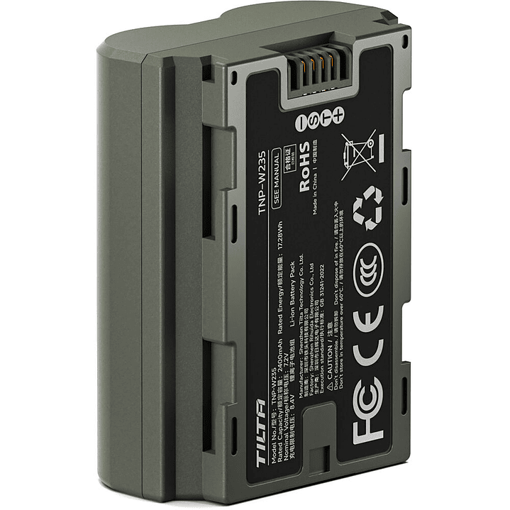 Batería Tilta NP-W235 USB-C (2400mAh) 3