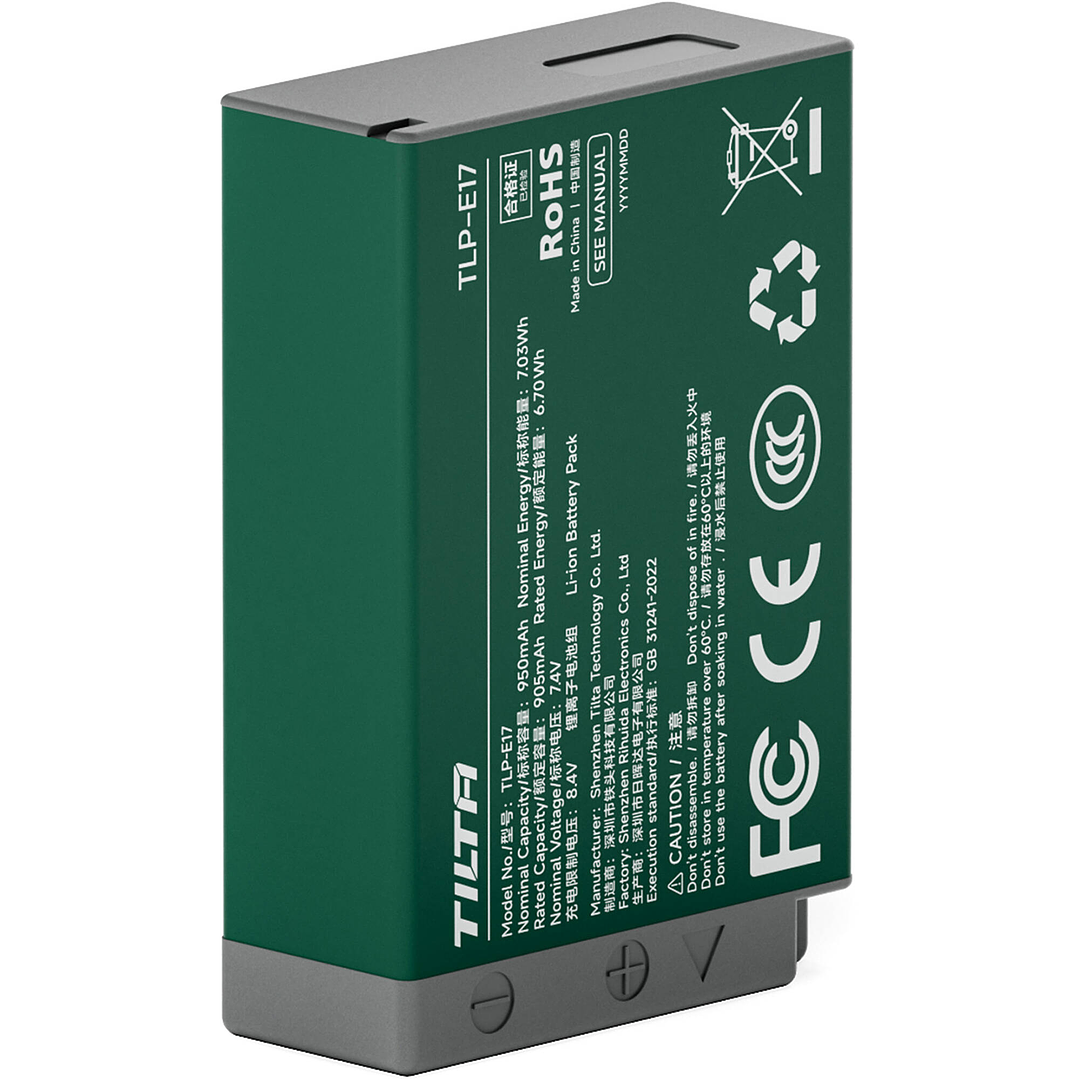 Batería Tilta LP-E17 USB-C (950mAh) 2