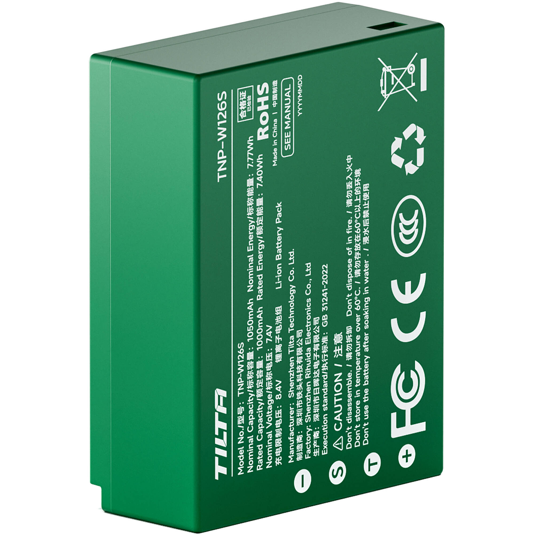 Batería Tilta NP-W126S USB-C (1050mAh) 2