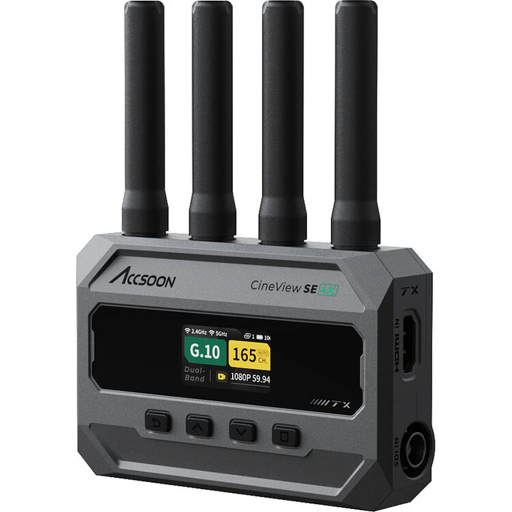 Sistema de Transmisión de Vídeo Accsoon CineView SE 4K 6