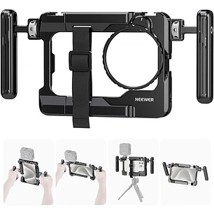 Cage Universal Neewer PA017 para Smartphone - Con Adaptador de Filtro