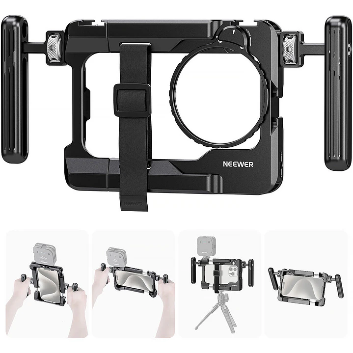 Cage Universal Neewer PA017 para Smartphone - Con Adaptador de Filtro 1