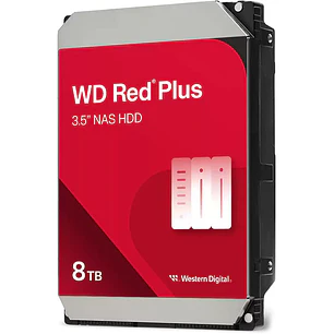 Disco HDD Western Digital 8TB WD Red Plus SATA III 3.5