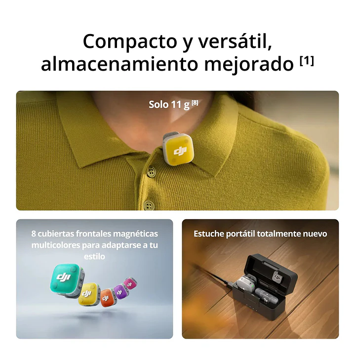 Micrófono Inalámbrico DJI Mic Mini 2 - Dual (Color) 3