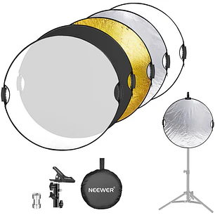 Reflector 5 en 1 Neewer con Empuñaduras - 80cm