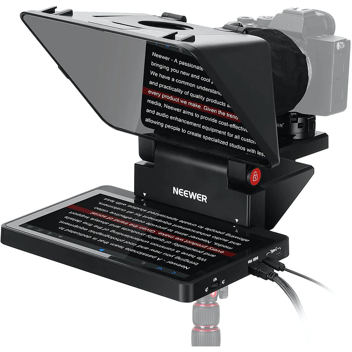 Teleprompter Neewer X11 II con Monitor TM8 1