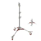 C-Stand Heavy Duty Neewer ST240SS Con Ruedas - 240cm - Miniatura 1