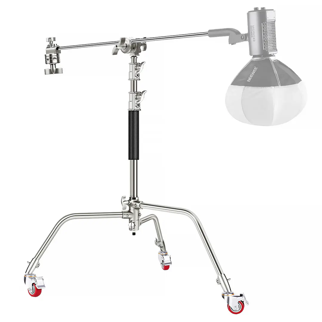 C-Stand Neewer SC186W Con Ruedas - 186cm 1