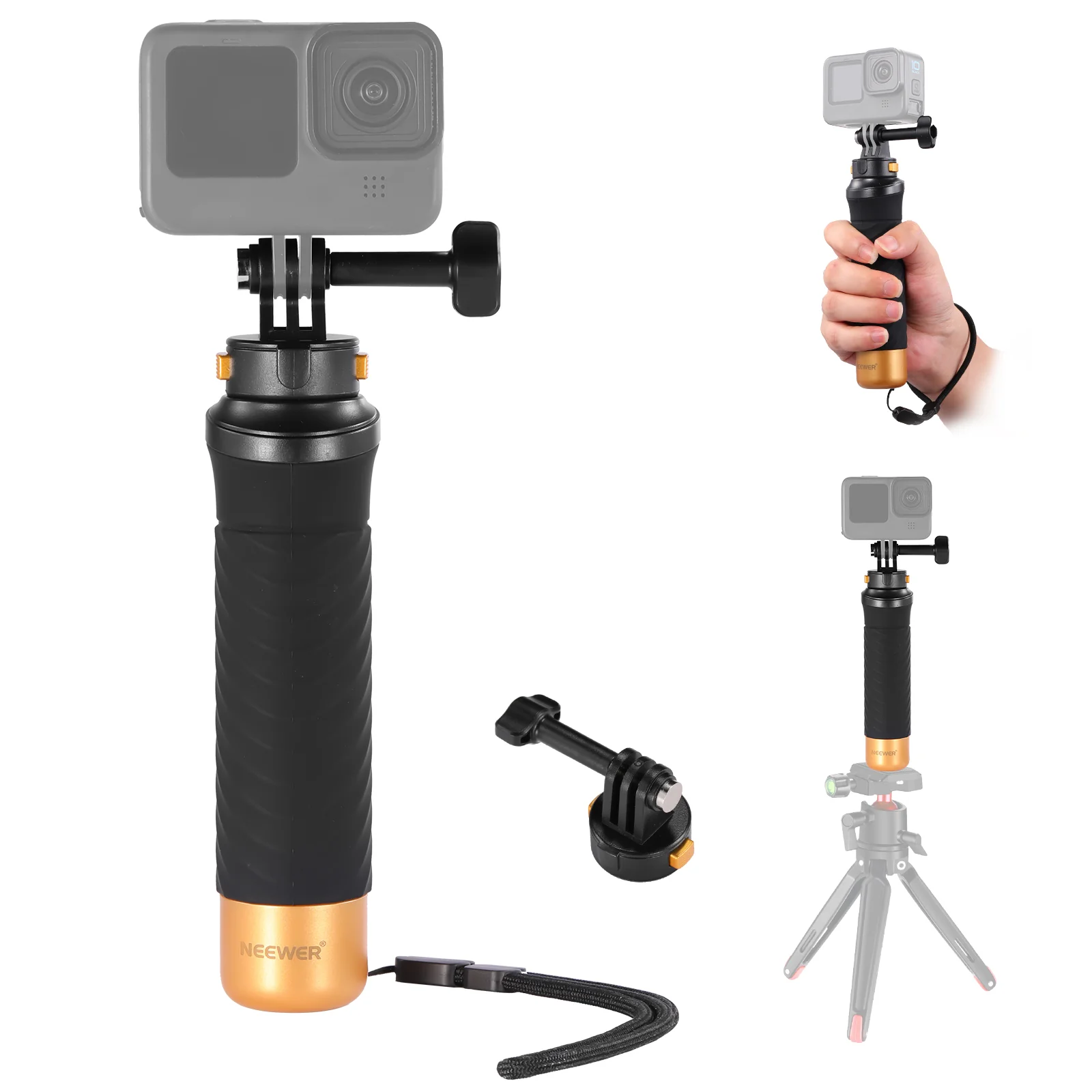 Hand Grip Flotante Neewer GP23 - para Cámaras de Acción
