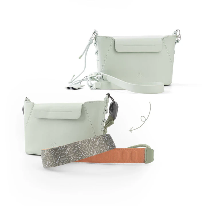 Bolso bandolera para móvil PGYTECH OneGo Classic (verde menta) 2