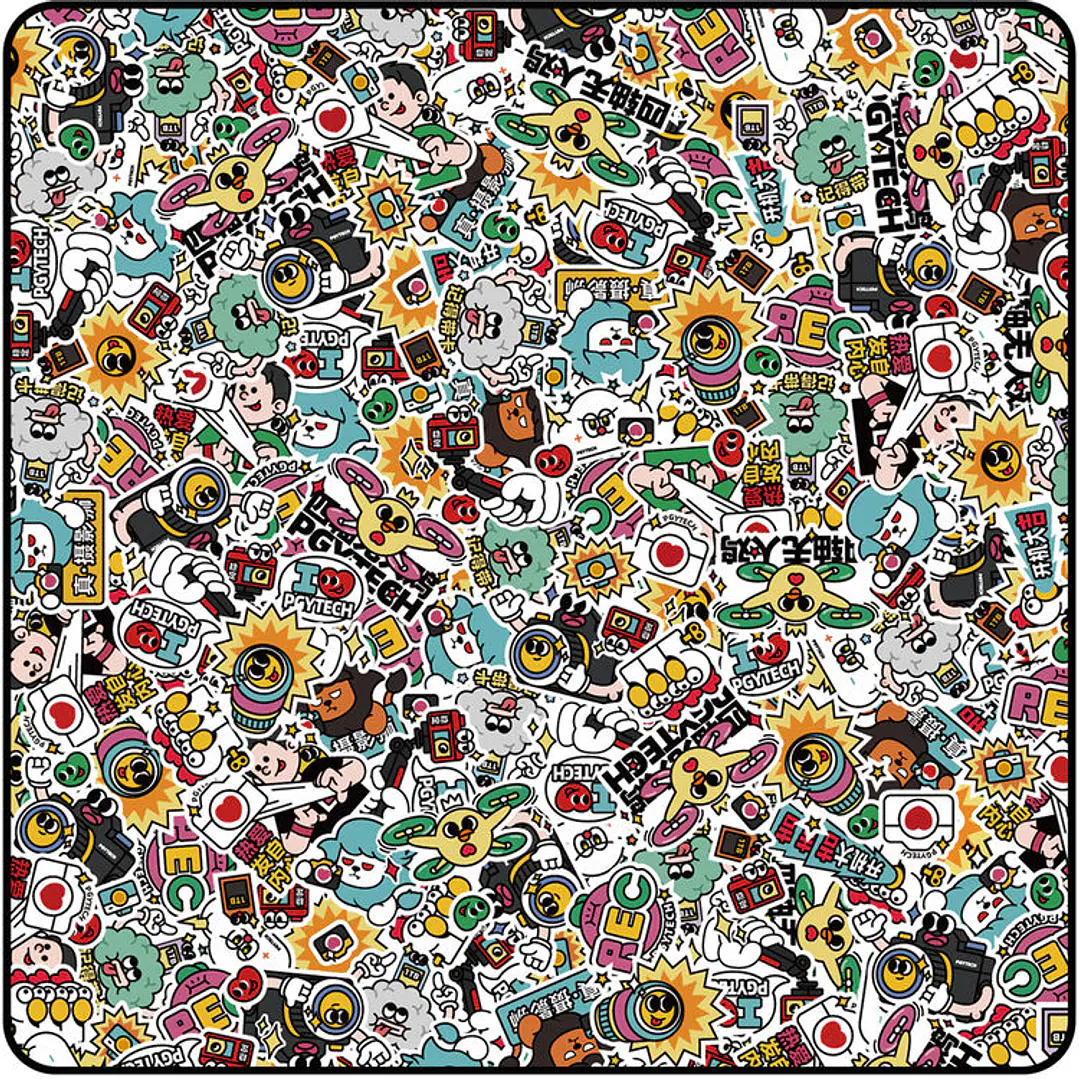 Envoltura protectora PGYTECH (Pop Collage) - Medium 1