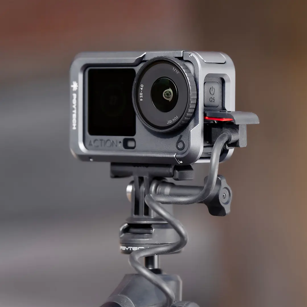 Kit de empuñadura y jaula para cámara PGYTECH StreetPro para DJI Osmo Action 6 8